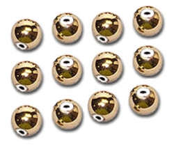 14K Gold Filled Slide No-Slip Spacer Beads 12 Quantity 